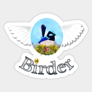 Birder, Bird Lover Sticker